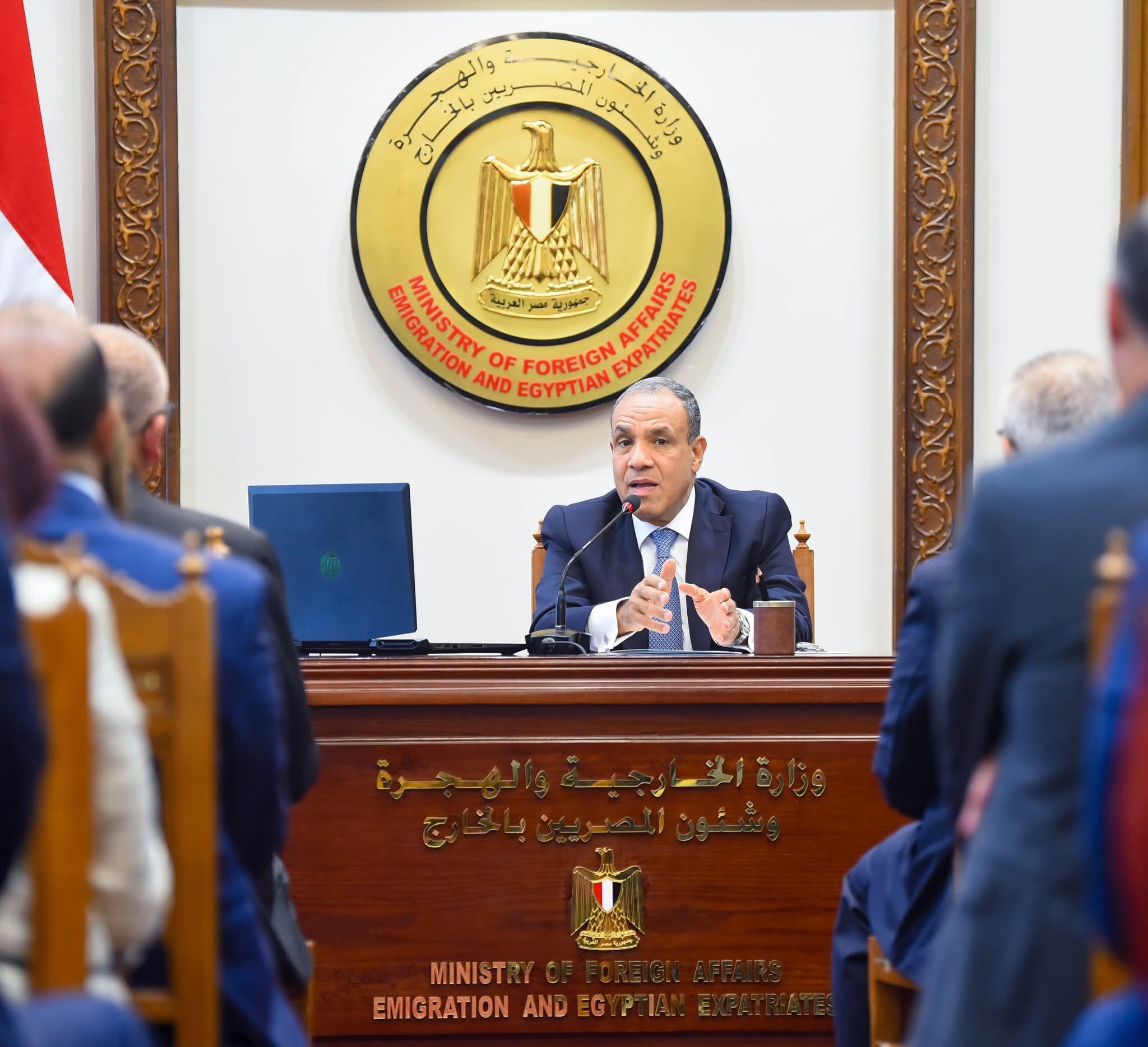 افتتاح المؤتمر السنوي الأول لرؤساء البعثات المصرية بالخارج لبحث أولويات السياسة الخارجية وتطوير الخدمات القنصلية