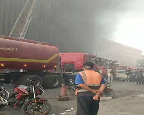 وزير الصحة يتابع تداعيات حادث الحريق في سنترال رمسيس بمنطقة وسط القاهرة