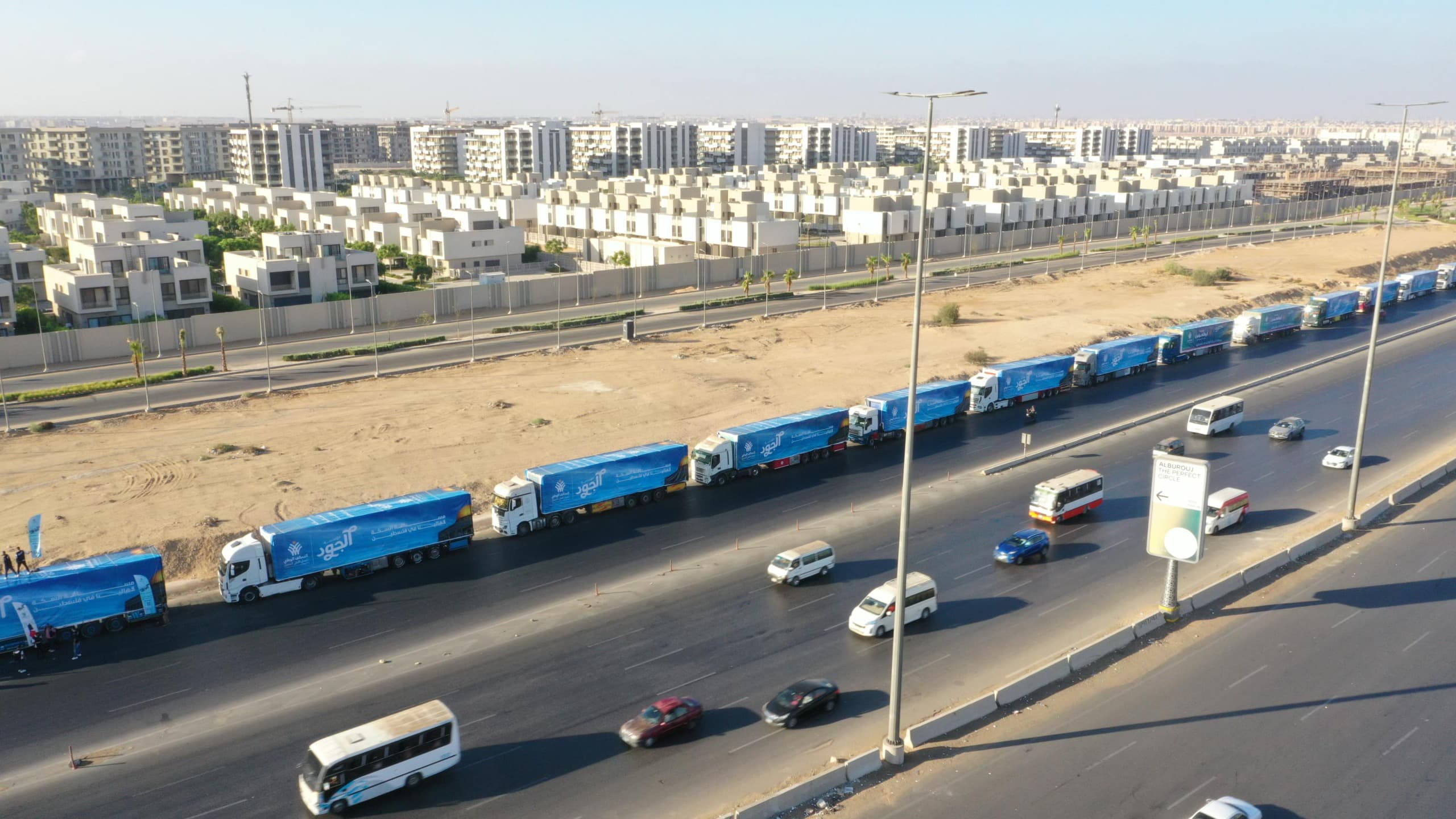 تحت راية التحالف الوطني، الجود تقود قافلة إغاثية كبرى لأهل غزة