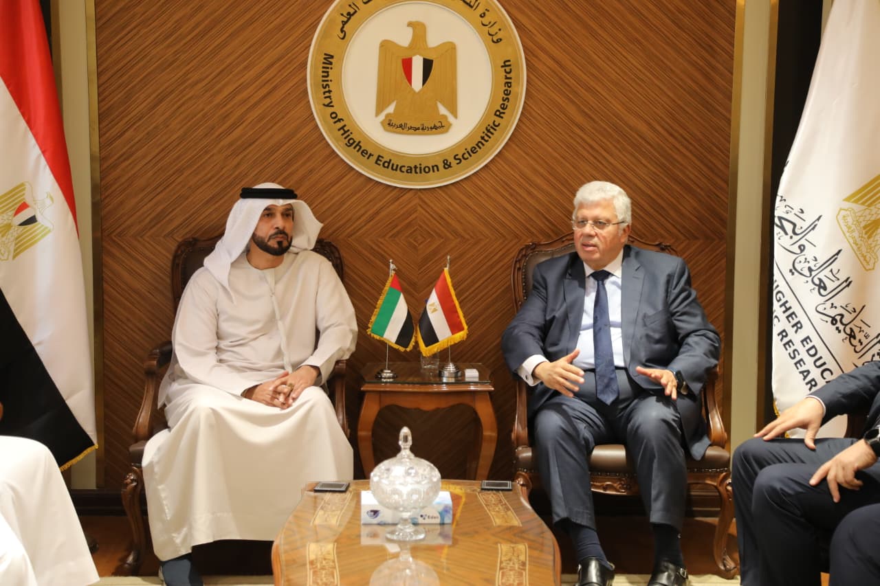 وزارة  التعليم العالي : تعاون مصرى إماراتى  فى الجامعات و متابعة فرع جامعة الإسكندرية بأبوظبي