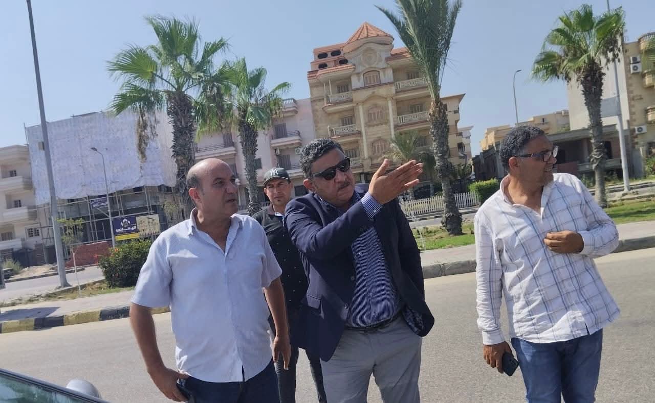 رئيس جهاز دمياط الجديدة يتابع الأحياء والطرق ويشدد على مواجهة الإشغالات والتعديات