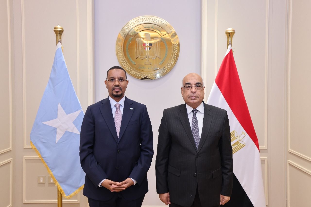 وزير العدل يستقبل نظيريه الصومالي والسوري