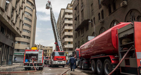 الحماية المدنية تسيطر على حريق شقة سكنية بمصر الجديدة