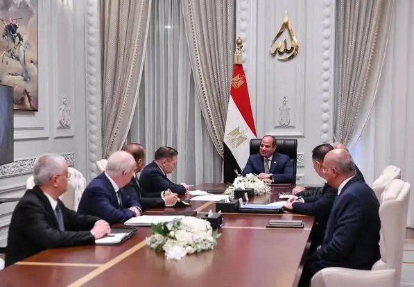 الرئيس السيسي يبحث مع مدير «روسأتوم» تطورات إنشاء المحطة النووية بالضبعة