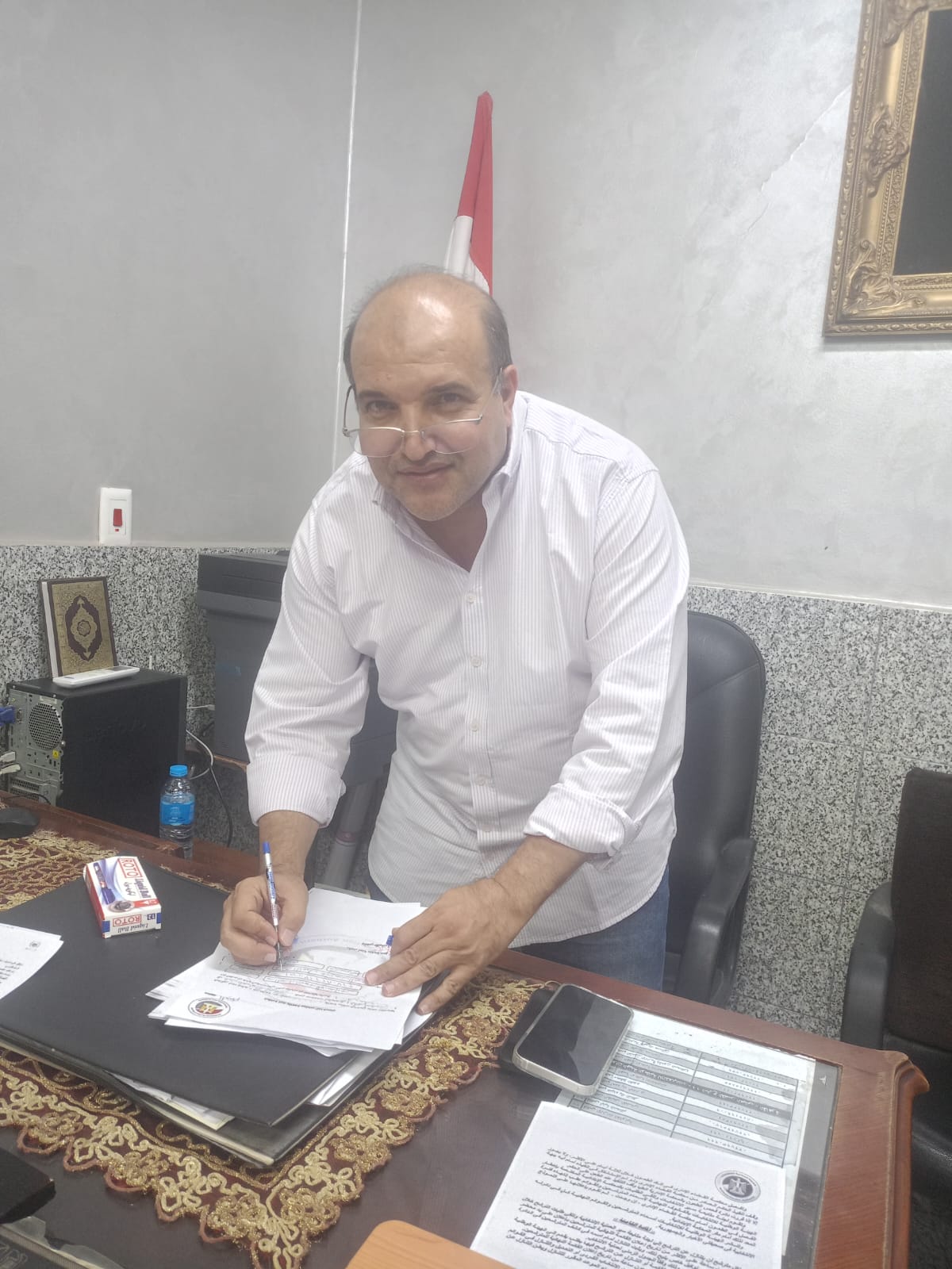وليد هويدي مرشح حزب الشعب الجمهوري يتقدم بأوراق ترشحه لانتخابات الشيوخ في الفيوم