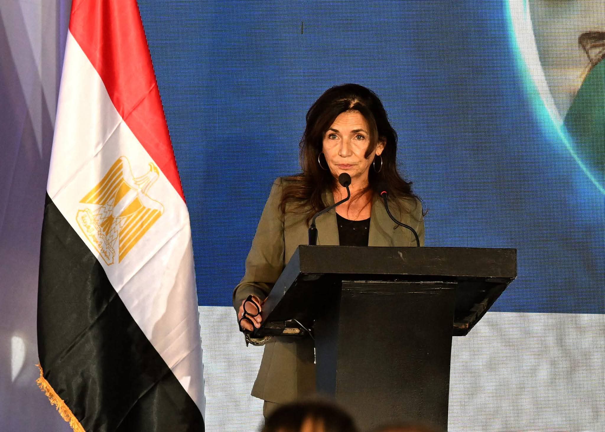 الرئيس التنفيذي لشركة CMA لمحطات الحاويات تجسد بوضوح رؤية مصر 2030  التى ترسخ مكانة الدولة كمركز لوجيستي عالمي