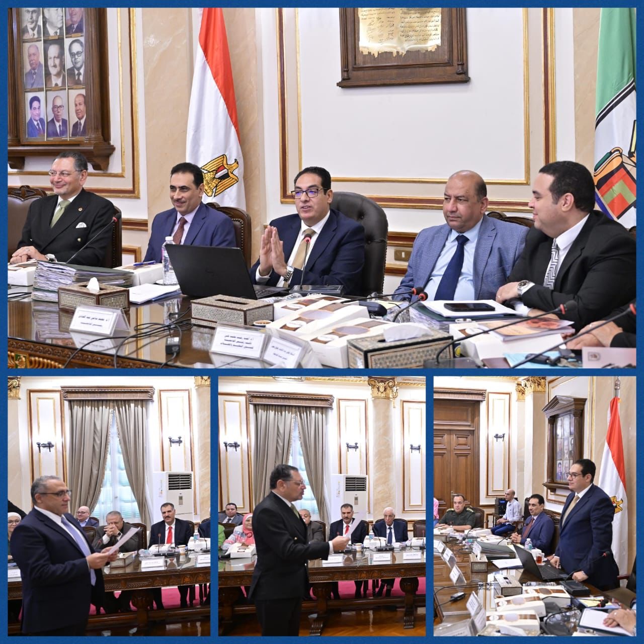 جامعة القاهرة  تهنئ الرئيس عبدالفتاح السيسي  بمناسبة افتتاح المتحف المصري الكبير