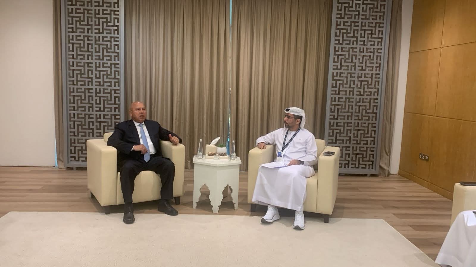 كامل الوزير يبحث مع الرئيس التنفيذي لموانئ أبوظبي تعزيز التعاون في مشروعات الموانئ والنقل بمصر