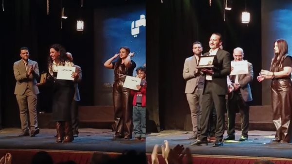 تكريم أحمد عزمي ودنيا سامي ونجوم آخرين بمهرجان المسرح العالمي