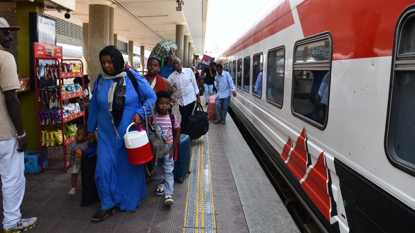 تشغيل القطار الثامن لتسهيل العودة الطوعية للأشقاء السودانيين