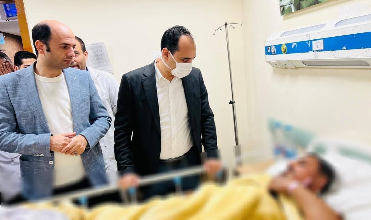 الصحه :متابعة طبية مكثفة لمصابي حادث بورسعيد