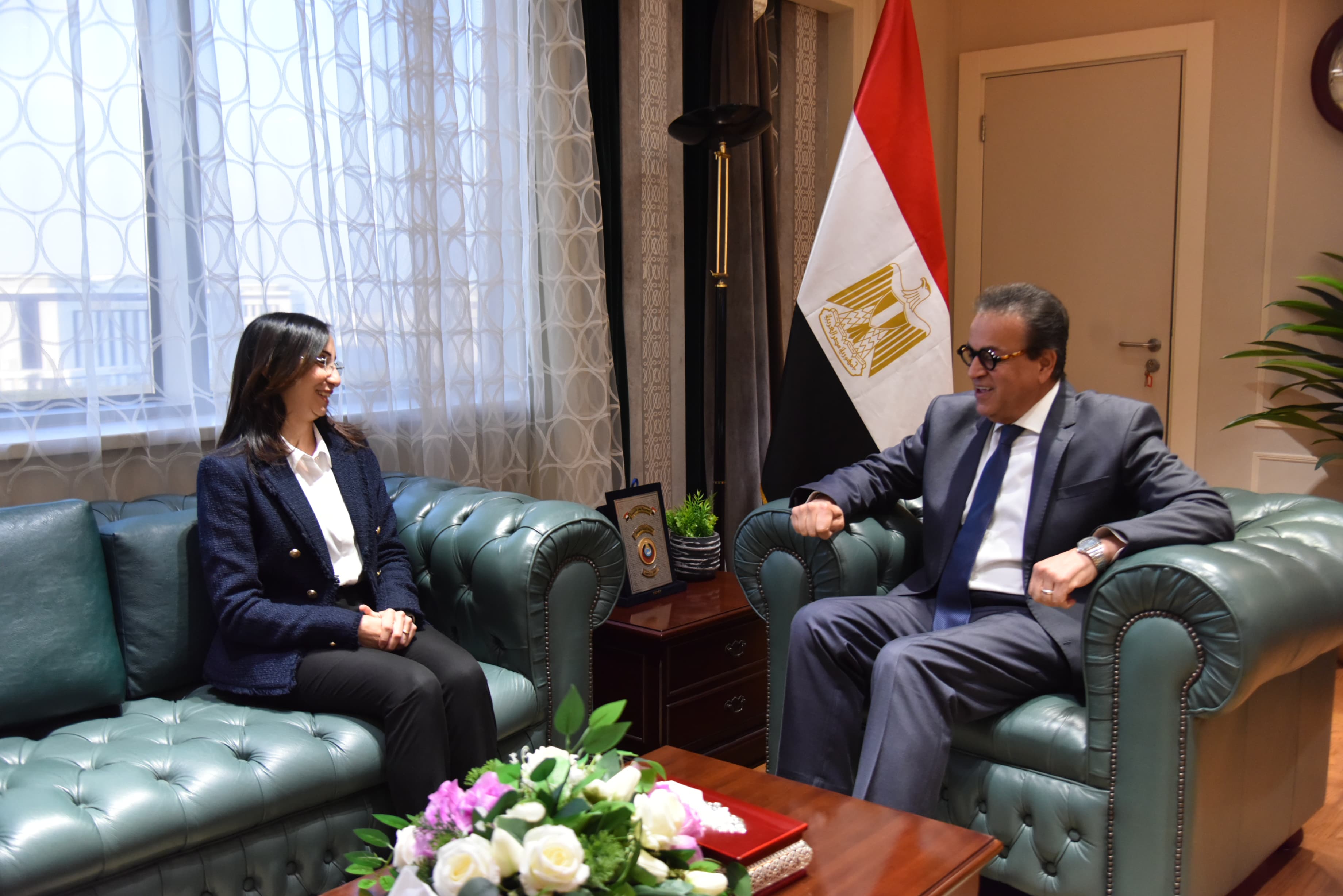 وزير الصحة يجتمع بمحافظ البحيرة لمتابعة المشروعات الصحية وتعزيز الخدمات الطبية