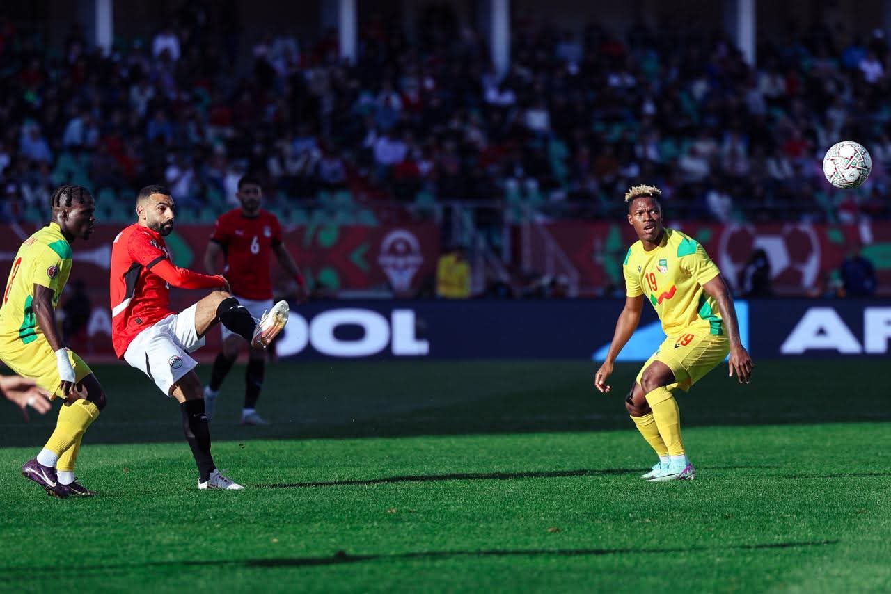 التعادل السلبي يحسم الشوط الأول بمباراة مصر وبنين في كأس أمم أفريقيا