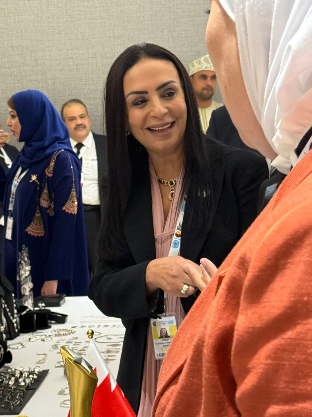 وزيرة التضامن الاجتماعي تفتتح فعاليات المعرض العربي للأسر المنتجة  بالدوحة