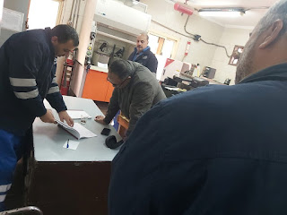 جولة مفاجئة لرئيس هيئة البترول بمنطقة أنابيب التبين لمتابعة كفاءة التشغيل وجاهزية البنية التحتية