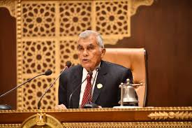 رئيس الشيوخ يهنئ المستشار هشام بدوي بفوزه برئاسة مجلس النواب