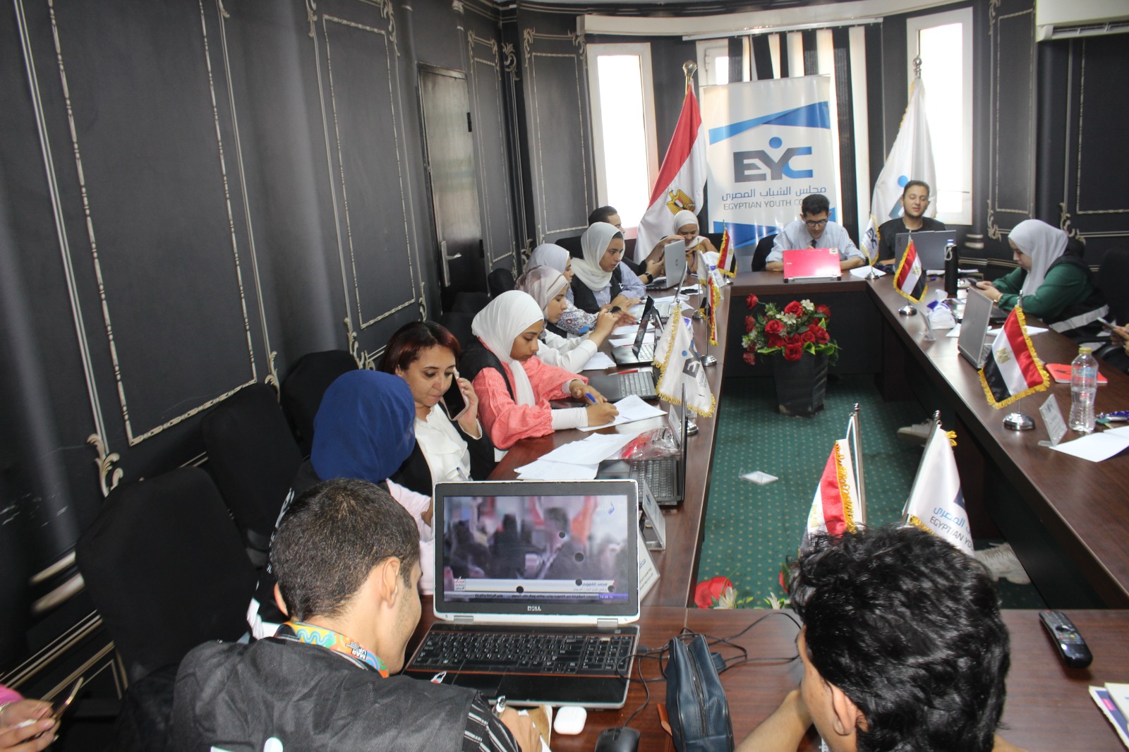 5000 متطوع من مجلس الشباب المصري لرصد انتخابات الشيوخ 2025 عبر غرفة مركزية وفرق ميدانية